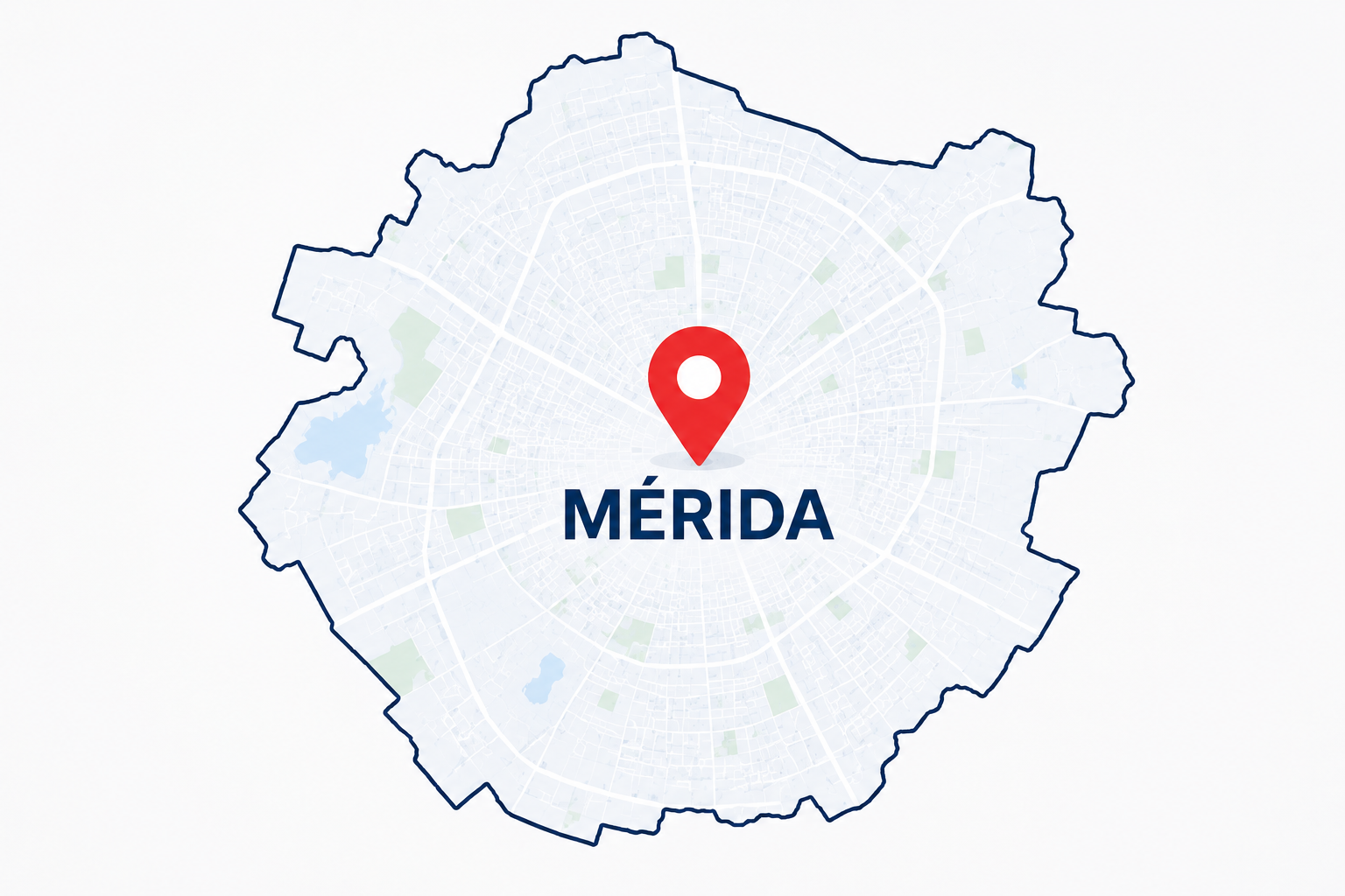Mapa de cobertura Flash en Mérida